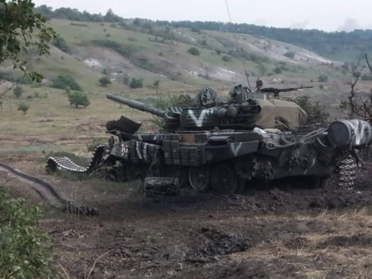 Что происходит с российским танком после его уничтожения?