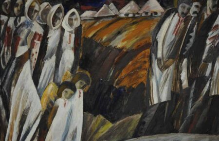 Під час окупації Херсона росіяни викрали з музею картину, присвячену Голодомору