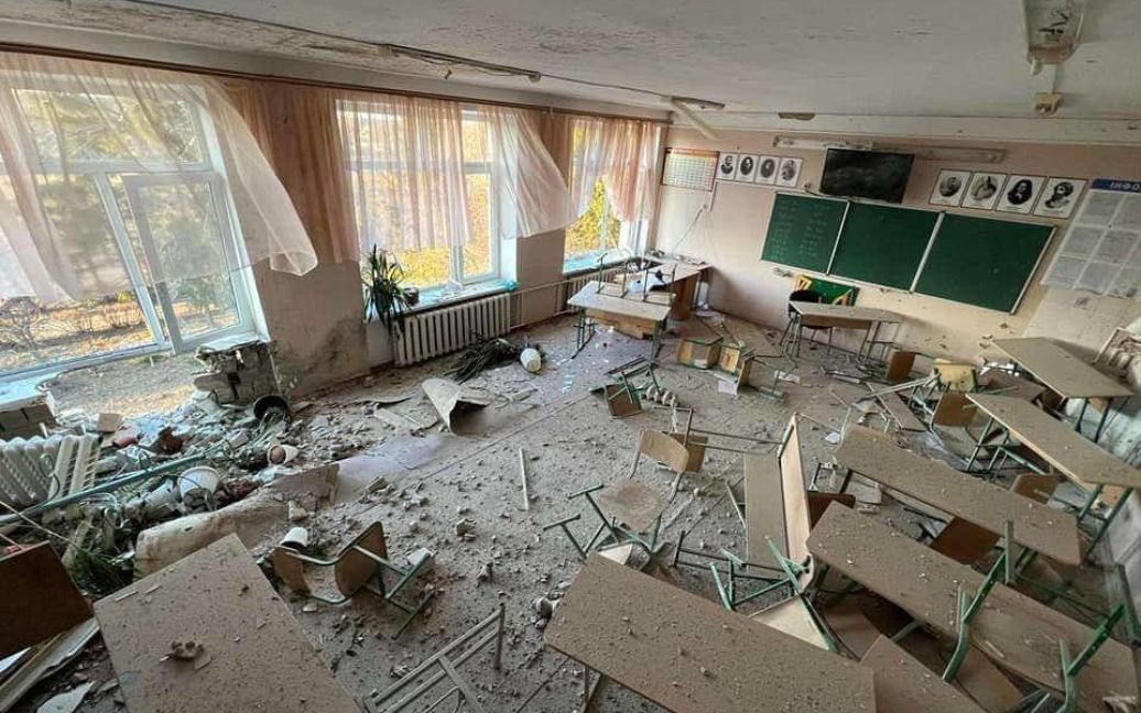 Russian forces used schools to encamp their troop, launch attacks, detain civilians and torture them in some cases