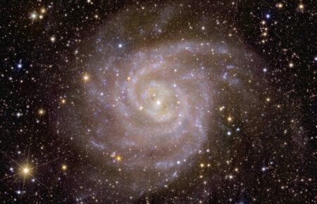Космічний телескоп «Евклід» показав «Приховану галактику» за 11 мільйонів світлових років від Землі