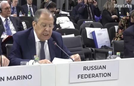 Лавров огрызнулся во время демарша дипломатов на встрече ОБСЕ