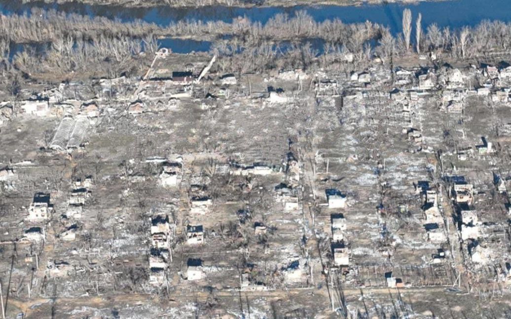 Росіяни повністю знищили село Кринки на Херсонщині 