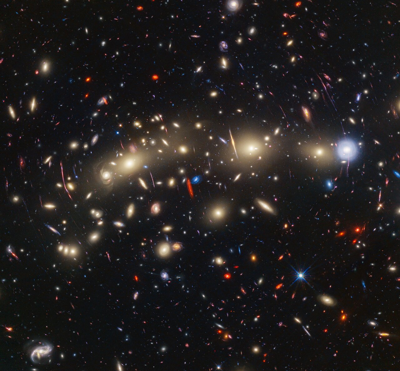 Телескопи «Хаббл» і «Джеймс Вебб» обʼєдналися і створили одне з найяскравіших зображень Всесвіту