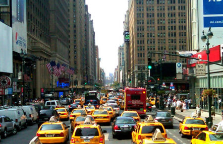 В Нью-Йорке планируют ввести плату за пробки