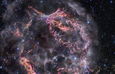 Телескоп «Джеймс Вебб» показав залишки вибуху наднової зорі