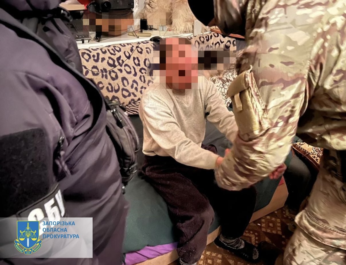 У Запоріжжі затримали коригувальника, який працював на російську ФСБ (ВІДЕО)