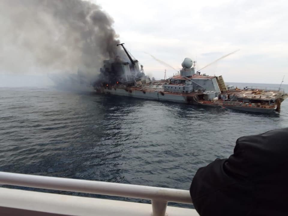 В России назначили нового командира уничтоженного крейсера «Москва» — разведка