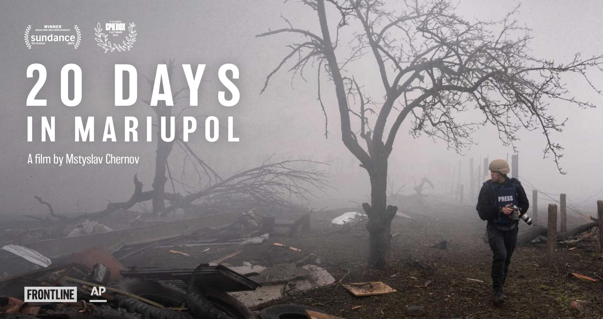 Ukrainian film «20 Days in Mariupol» nominated for Oscar in the category «Best Documentary Feature Film»