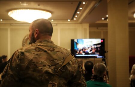 A documentary, focusing on the defenders of Ukraine from Crimea, was presented in Kyiv