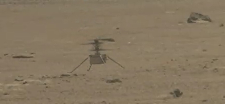 Марсіанський гелікоптер Ingenuity завершив трирічну місію на Марсі