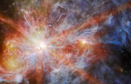 Космічний телескоп «Джеймс Вебб» зняв туманність N79