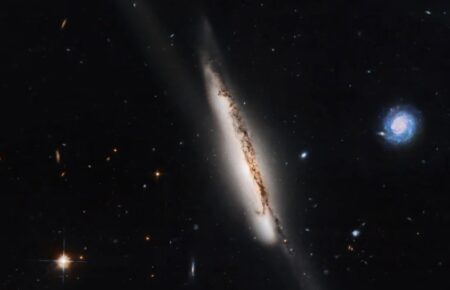 Нове зображення «Хаббла» показує зоряний міст між двома галактиками