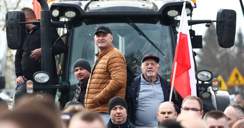 Польські фермери намагалися блокувати рух поїздів на кордоні