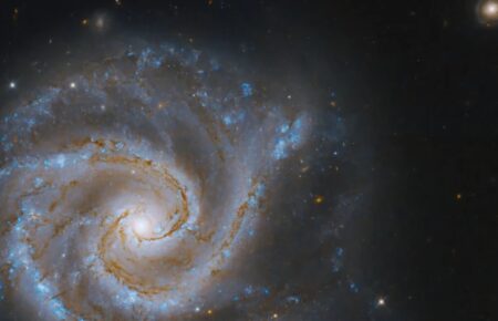 Телескоп «Хаббл» показує частину галактичної пари