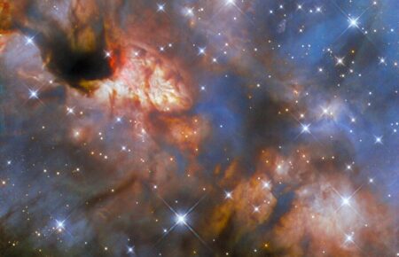 Телескоп Hubble показав місце активного зореутворення в сузірʼї Скорпіона