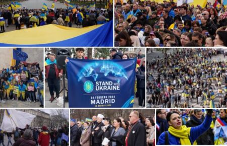 Акції на підтримку України відбулися у 69 країнах і на всіх континентах