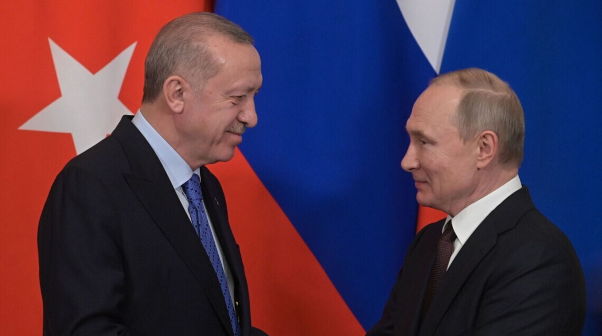 Ердоган привітав Путіна з «перемогою на виборах»