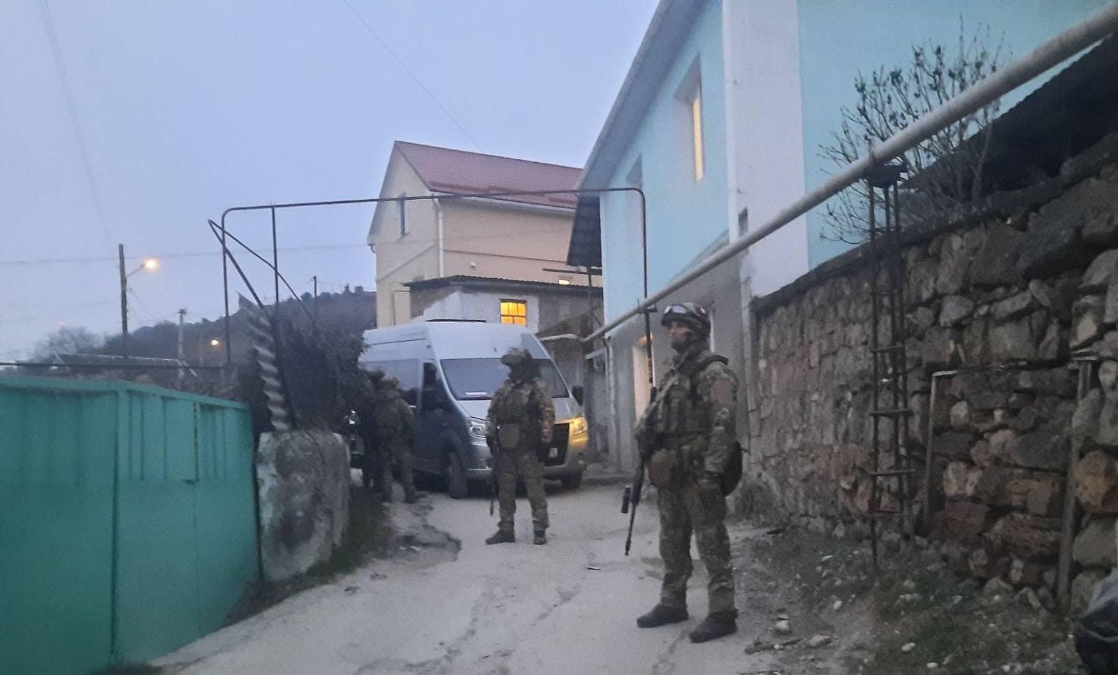 Occupiers in Crimea conduct searches in the homes of Crimean Tatars