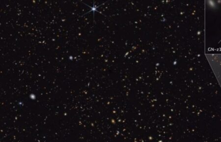Телескоп «Джеймс Вебб» зазирнув у найвіддаленішу галактику
