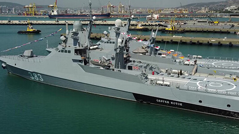 У Криму морські дрони знищили російський патрульний корабель «Сергій Котов»