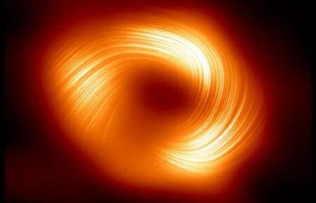 Навколо чорної діри у Чумацькому Шляху вперше зафіксували магнітні поля