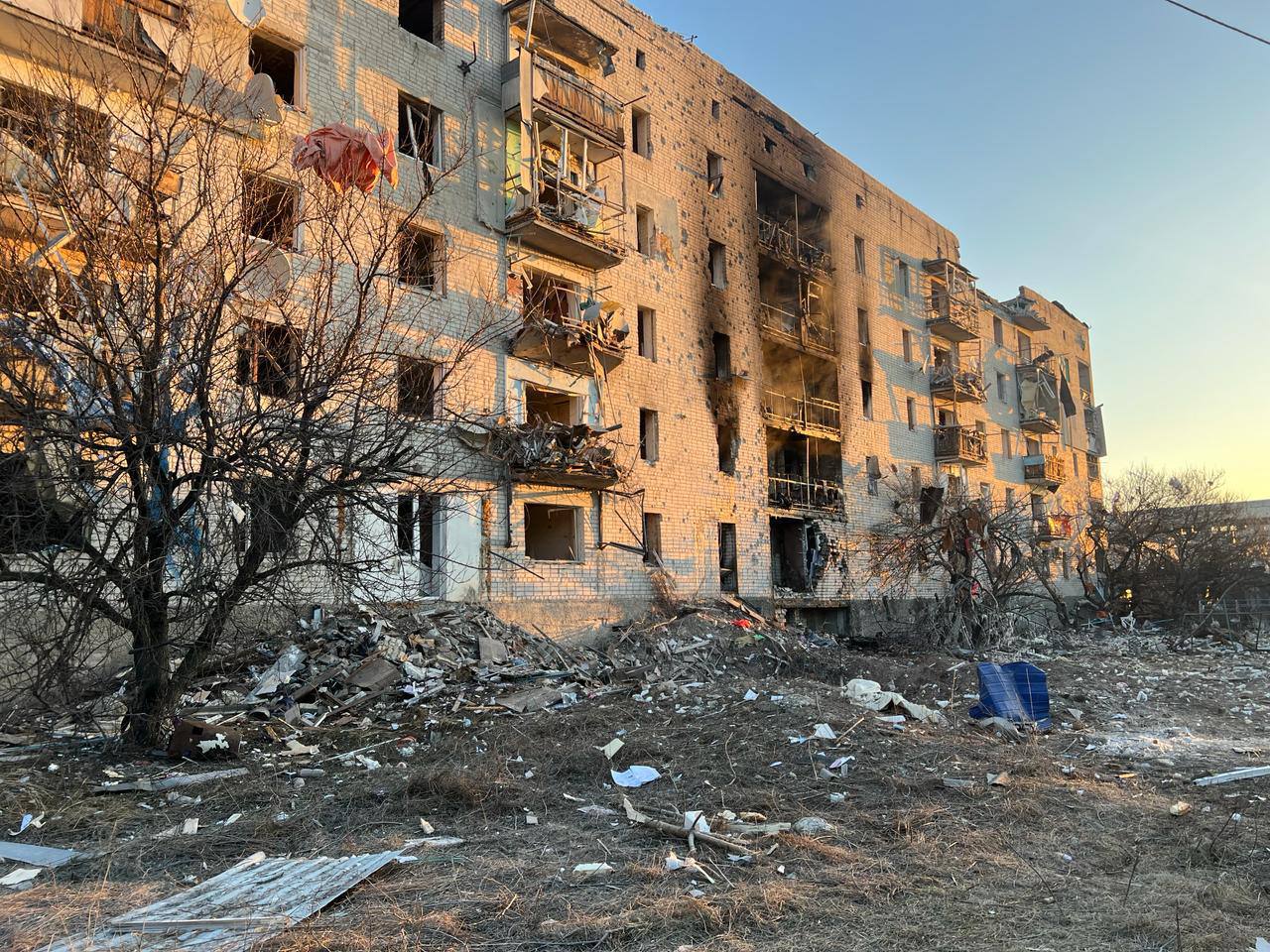 У Харкові після масованого удару окупантів виникли проблеми зі світлом та водопостачанням