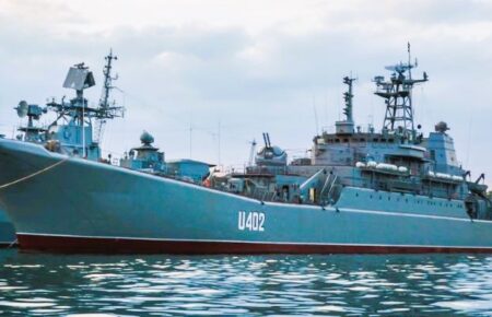 Ukrainian Armed Forces attacked the ship «Konstantin Olshansky» with a Neptune missile in occupied Crimea