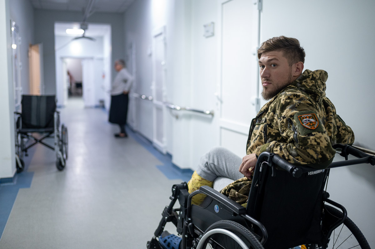 «Я не шкодую, що пішов до війська»: історія бійця, який втратив ногу під Вугледаром