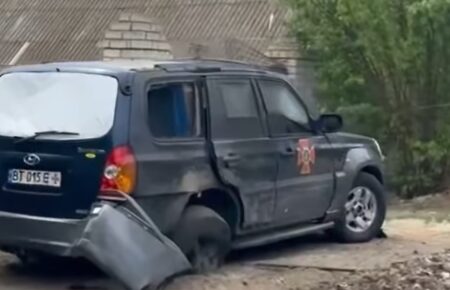 У Херсоні рятувальники потрапили під повторний обстріл росіян