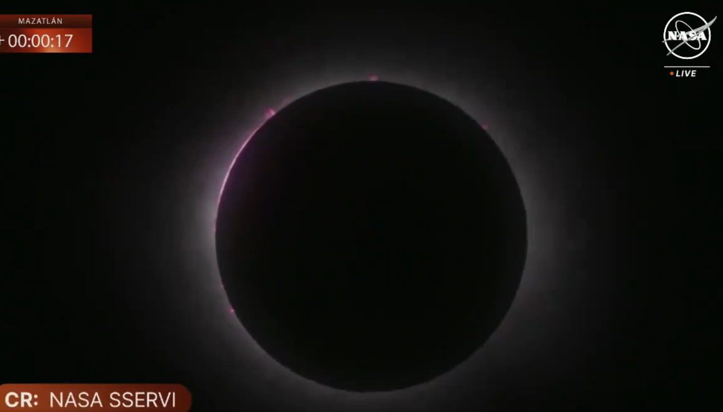 У Мексиці спостерігають повне сонячне затемнення (ВІДЕО)
