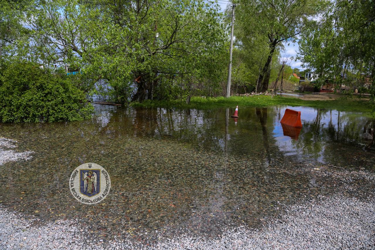 Жителів Київщини попереджають про можливе затоплення заплав