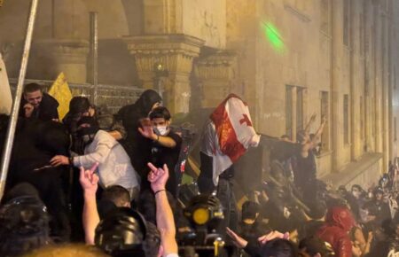 Держдеп США засудив застосування насильства проти протестувальників у Грузії